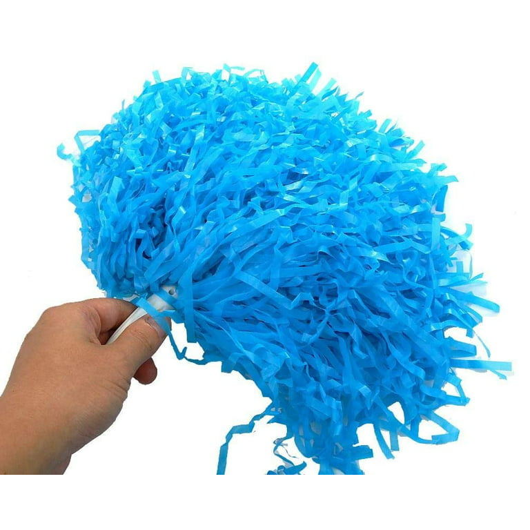 How to Make Tissue Paper Pom-Poms for a Cheer Costume