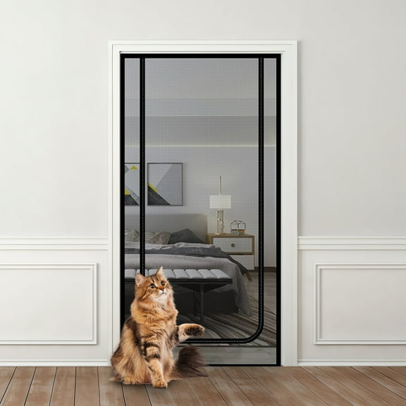 NICEXMAS pet screen door mesh Pet Screen Door Non-Metal Nano Material Easy Installation 1Pack