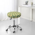 thumbnail image 7 of Goofa Sea Turtle Printed Stool Covers Round, Waterproof Round Bar Stool Covers Anti-Slip Round Bar Stool Seat Cover with Elastic Bands Durable -, 7 of 7