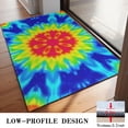 thumbnail image 3 of Rainbow Tie Dye Mandala Pattern Door Rugs,Washable Non Slip Door Mats Indoor,Decorative Door Mats,Entry Mat Indoor for Entrance,Bedroom,Kitchen,Bathroom,20"x32", 3 of 6