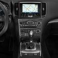 thumbnail image 4 of 2Pcs for Infiniti G37 Sedan 10-13 Carbon Fiber Interior Radio Console Cover Trim, 4 of 8