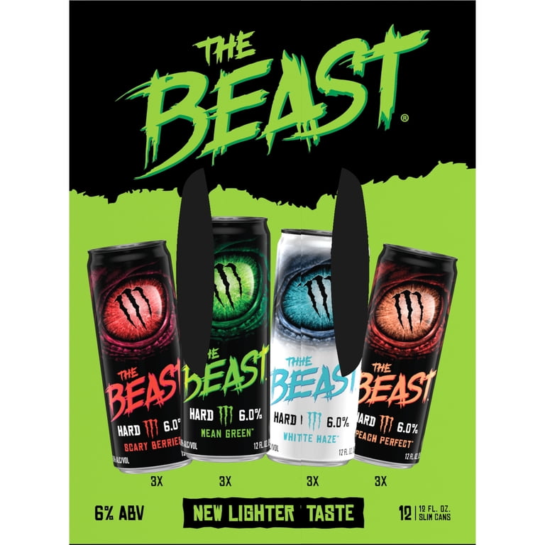 The Beast Variety Pack 1 Flavored Malt Beverage, 12 fl oz 12 Pack