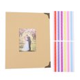 thumbnail image 2 of Baby Photo Album with Front Window Black Inner Page Scrapbooking Memory Book Keepsake DIY, Ideal Gift for Baby First Years, 2 of 7