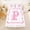 White Pink P, variant on Erosebridal Princess Ribbon Twin Sheet Sets for Girls, Pink Letter K Bedding, 3-Piece