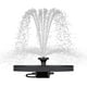 thumbnail image 5 of Fuente de agua solar/baño para pájaros con 8 cabezales de boquilla diferentes, perfecto para baños de pájaros y estanques pequeños, 5 of 5