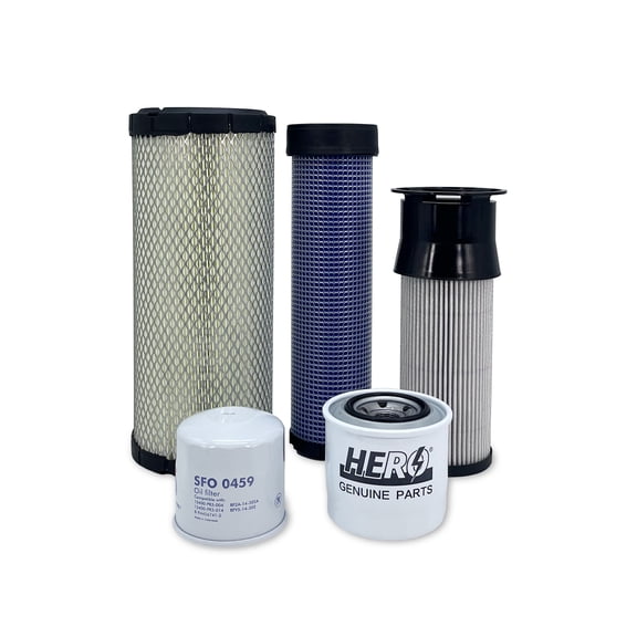 HERO® Maintenance Filter Kit For John Deere 3520 Compact Utility Tractor