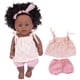 thumbnail image 3 of Fiudx Ofertas flash del día Muñeca esmaltada Mini muñeca esmaltada de 12 pulgadas Juguete para niños, 3 of 6