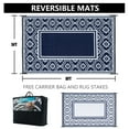 HUGEAR Outdoor Rugs for Patios Clearance 5'x8' Waterproof Area Rugs