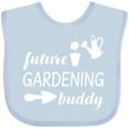 thumbnail image 3 of Inktastic Future Gardening Buddy Boys or Girls Baby Bib, 3 of 4