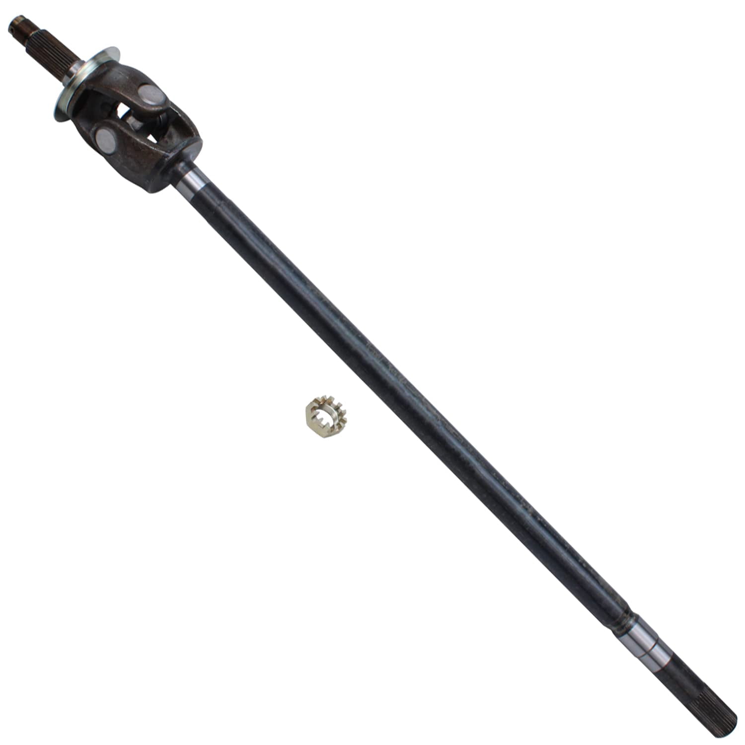 Detroit Axle - Front Right Axle for 03-08 Dodge Ram 2500 3500 Passenger Side Axle w/U-Joint Assembly 2004 2005 2006 2007 Replacement