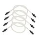 thumbnail image 3 of 4 Piezas Tubo de Silicona para Café Repuesto para Máquina de Café Kit de Tubos Vaporizador de Leche Fácil Limpieza Adecuado para Hogar, 3 of 9