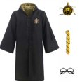 thumbnail image 3 of Túnica de bruja y mago unisex, capa, disfraz de terror, disfraz de Halloween de brujería estilo Hermions Granger de la universidad mágica, 3 of 5