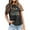 Black, variant on iTNHFP Tshirt Women Tshirts Loose Fit Women'S Fashion Shirt Suitable For Short Sleeved Oversized Loose Fitting Shirt Independence Day Pattern Shirt Fashion T Shirt