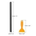 thumbnail image 2 of Unique Bargains 15 x 0.8 Inch Anti Slip Grip Tape Non-Slip Traction Strips Square with Scraper, Grey 12 Pack, 2 of 5