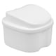 thumbnail image 1 of EeaseMX Caja para el cuidado de dentaduras postizas, estuche para guardar dentaduras postizas, filtro con orificio para usar dentaduras postizas (blanco), 1 of 7