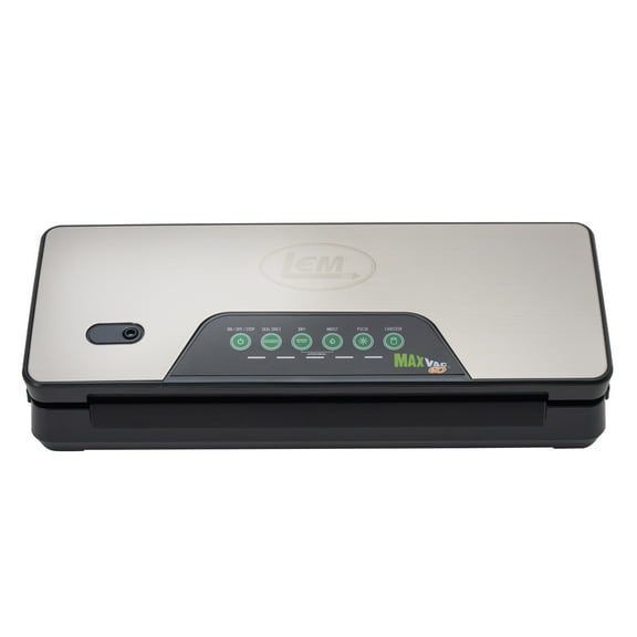 LEM MaxVacGo Cordless Vacuum Sealer, with Integrated Roll Holder and Cutter