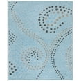 thumbnail image 3 of SAFAVIEH Jardin Lennox Geometric Wool Area Rug, Light Blue/Grey, 4' x 6', 3 of 3