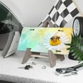 thumbnail image 3 of License Plate, Bee on Daisy Decorative Front,Personalized Stainless Steel License Plate Cover For Men Women,12.2" X 6.2", 3 of 6