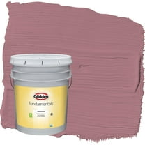 Glidden Fundamentals Mauve Madness / Purple Eggshell Interior Paint, 5 Gallon