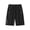 Black, variant on Wide Leg Short for Men Pull on Stretchy Work Dress Shorts High Waisted Business Casual Short with Pockets Black,XS