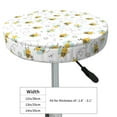 thumbnail image 4 of Vsdgher Bee Print Stool Covers Round,Stretch Round Stool Covers Washable Stool Cushion Slipcover Elastic Chair Covers for 12-14 Inch Chair, 4 of 7