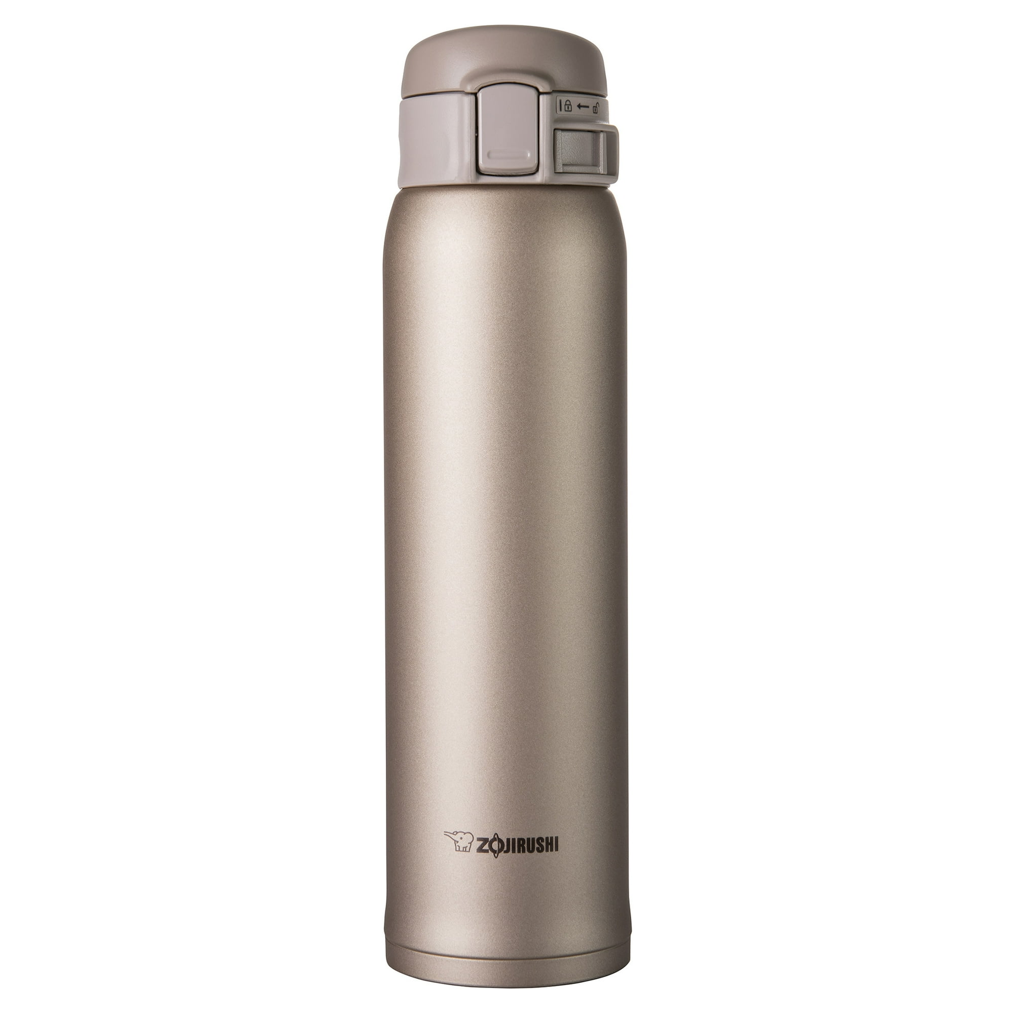 Zojirushi Flip-open Vacuum Insulated Travel Mug 20 oz, Beige Gold