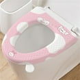 thumbnail image 4 of TIELUTT Cartoon Washable Toilet Seat Cover Toilet Seat Adapter for Memory Foam Carpet Memory Foam Bath Mats for Bathroom Non Washable round Bathroom Rug Bath Mats and Rugs Non Fuzzy Carpet Bathroom, 4 of 4