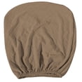 thumbnail image 1 of Naiovety Paquete de 2 fundas de respaldo de tipo dividido, fundas para sillas de oficina, sillas giratorias desmontables y estirables, funda para sillas Decoración del hogar Marrón Naiovety HA011225-11, 1 of 5