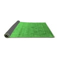 thumbnail image 2 of Ahgly Company Indoor Square Oriental Green Industrial Area Rugs, 4' Square, 2 of 4