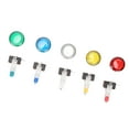 thumbnail image 1 of Para El Juego de de 32 mm, Botón Push 5 Colores, LED LED Self Reet Diy Machine para GamePads, 1 of 7