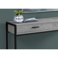 thumbnail image 3 of Pemberly Row 2 Drawer Accent Console Table in Gray and Black, 3 of 8