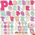 thumbnail image 1 of Parches autoadhesivos Geegomix con letras de chenilla, 84 unidades, 1 of 6