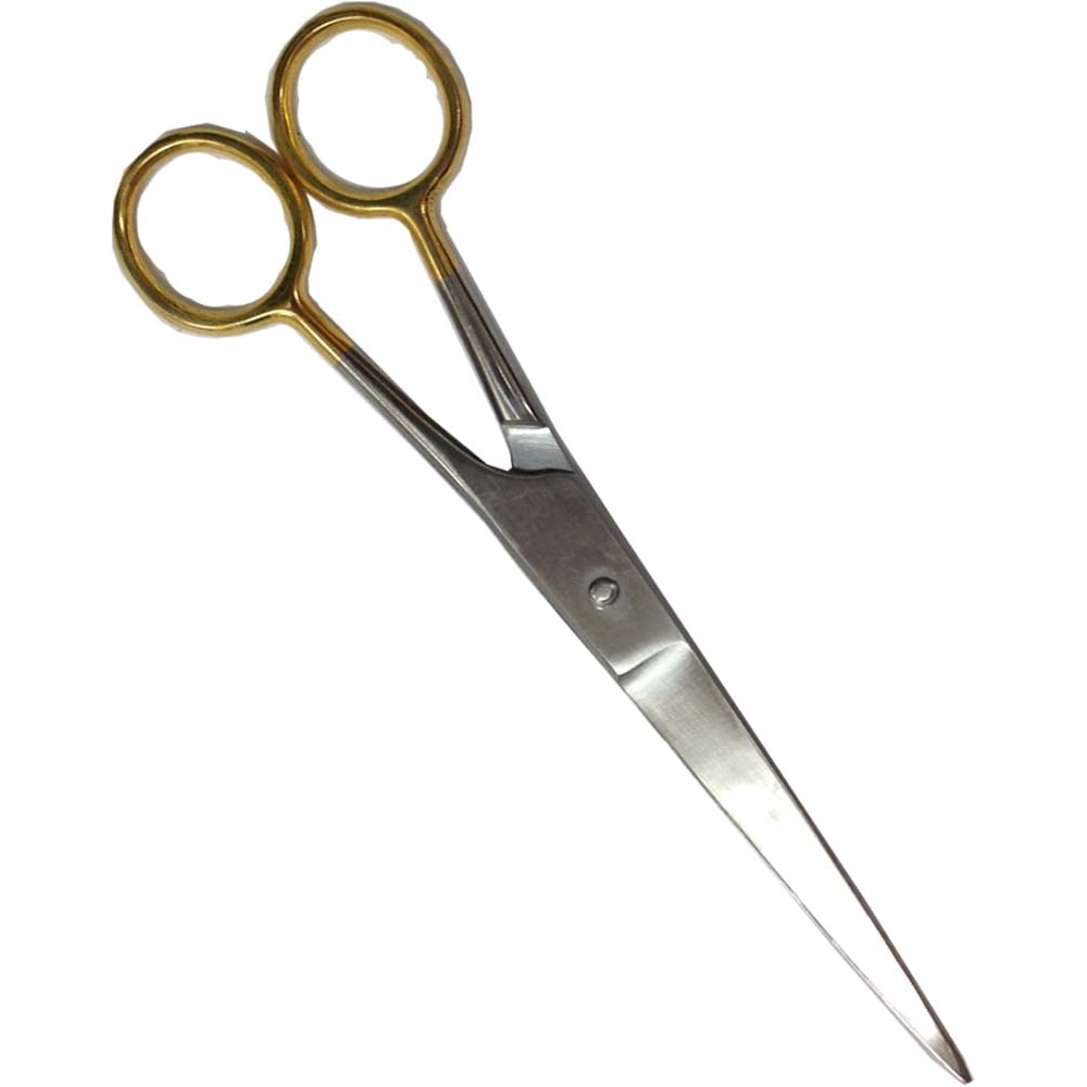 7 ½" Golddipped Full Size Barber Scissors