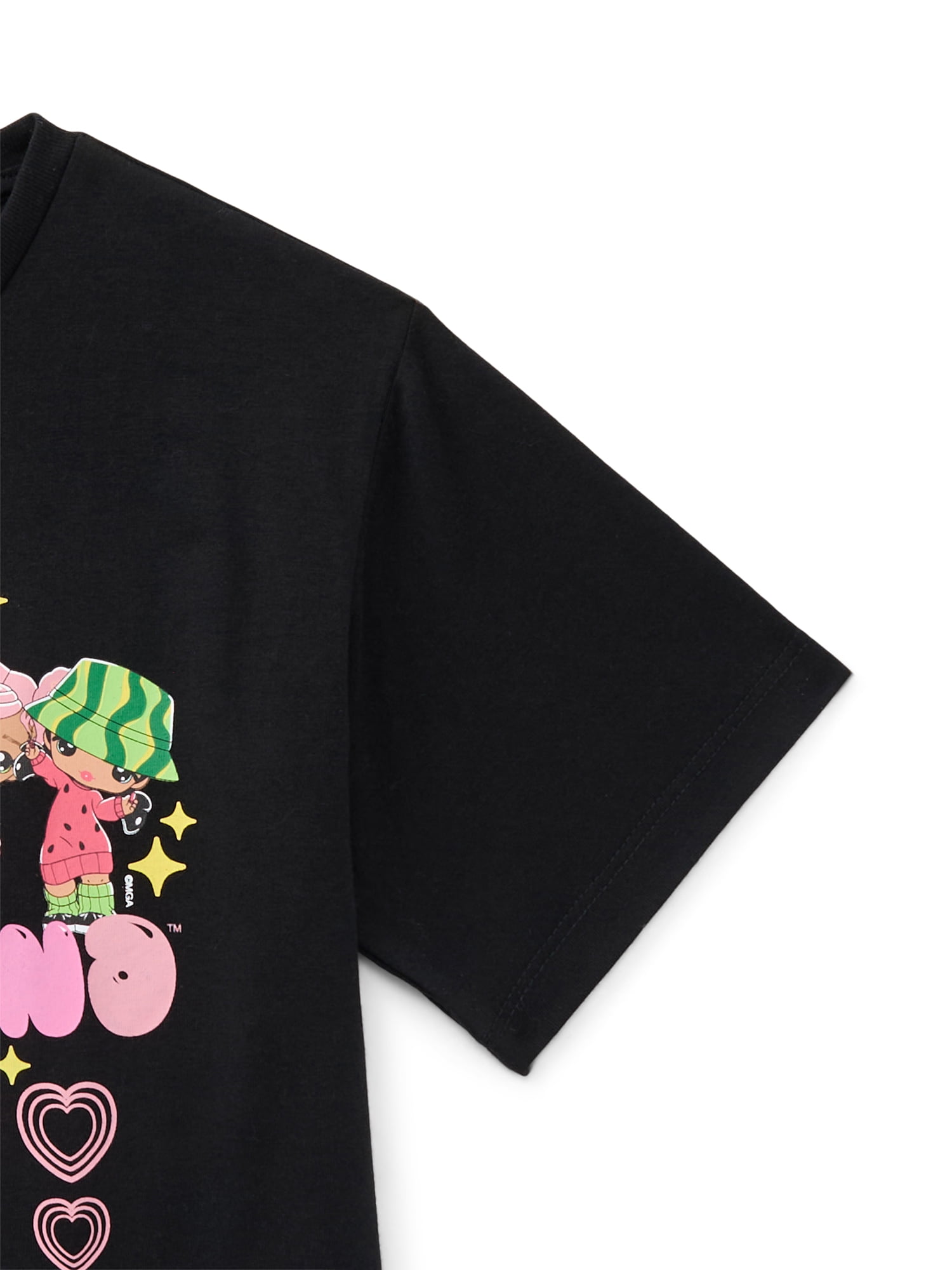 Yummiland Girls Short Sleeve Graphic T-Shirt, Sizes 4-16