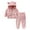 Pink, variant on Besolor Toddler Baby Boys Girls Snowsuit Infant Snow Pants and Hooded Jackets Winter Warm Two Piece Outfits