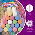 thumbnail image 3 of Colorations Tiza Lavable para Acera en Cubo de Almacenamiento 20 Piezas 8 Colores Surtidos Tiza para Entrada para Niños Tiza para Exteriores Tiza Sin Polvo para Niños Uso en el Hogar y la Escuela, 3 of 9