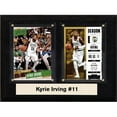 thumbnail image 1 of C&I Collectables 68IRVINGBOST NBA 6 x 8 in. Kyrie Irving Boston Celtics Two Card Plaque, 1 of 1