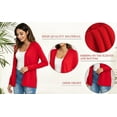 thumbnail image 5 of GingDin Women's Cardigans Lightweight Long Sleeve Open Front Sweater Cardigan s-2xl, 5 of 10