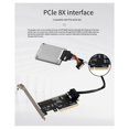 thumbnail image 4 of Carte Adaptateur PCIE 8X vers 2 Ports U.2 NVMe SSD PCIE X8 Carte d'Extension, 4 of 5