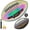 Official Size 9 / Black, variant on Football, Holographic Reflective Glowing Footballs with Pump for Kids, Teens and Adults - Synthetic Leather Outdoor All-Weather Footballs