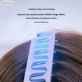 thumbnail image 5 of 2Pcs Gray Texture Comb, Travel Folding Wide-Toothed Voluminous Hair Styling Comb with Textured Grip, Hair Styling Tool for Women and Men, 5 of 7
