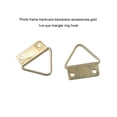 thumbnail image 2 of Billuyoard Colgador de pared de 100 piezas, gancho de imagen plegable Triangular, soporte para interior y exterior montado en Metal con tornillos, Decoración del hogar, 2 of 6