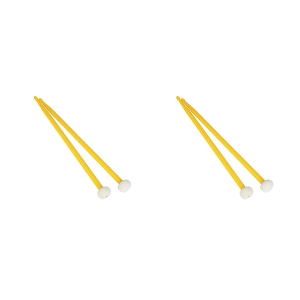 Yuarrent Baquetas de timbales, accesorios de instrumentos de percusión multifunción, práctica antideslizante, martillo de tambor profesional Type2 NO2