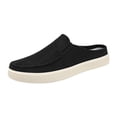 thumbnail image 2 of EKVAHL Backless Shoes for Men, Summer Casual Comfortable Breathable Anti-Slip Mule Sneakers, Round Toe Low-Cut Soft Soles Open Back Shoes, 2 of 6