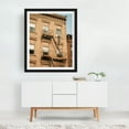 thumbnail image 2 of Fire Escape, Cobble Hill - Brooklyn New York Photography Black Framed Wall Art Print 30 x 40 inches, 2 of 4