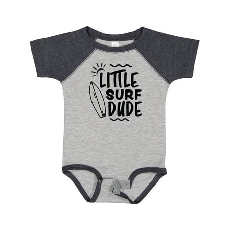 

Inktastic Little Surf Dude with Surfboard Gift Baby Boy Bodysuit