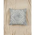 thumbnail image 5 of Ethnic Bohemian Pillow Covers 18X18 Inch - Vintage Persian Carpet-Inspired Design in Classic Grey, Decorative Cushion Case for Home Decor, Ideal for Living Room and Bedroom, 5 of 6
