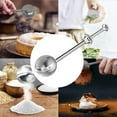 thumbnail image 4 of Cateissary Colador de malla fina de acero inoxidable, tamiz de harina para hornear pasteles, colador de cocina para Chef, colador para hornear, tamiz Manual Herramientas y accesorios para hornear Cateissary HA008618-00, 4 of 6