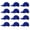 Blue, variant on 12-Pack Lot Classic 100% Cotton Plain Blank Baseball Cap Low Profile Dad Hat Buckle Adjustable Caps Pink
