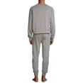 thumbnail image 3 of Hanes Men's 1901 Raglan Crew Top and Jogger Pant Lounge Set, 3 of 6